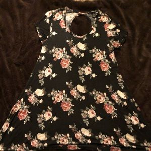 Floral skater dress